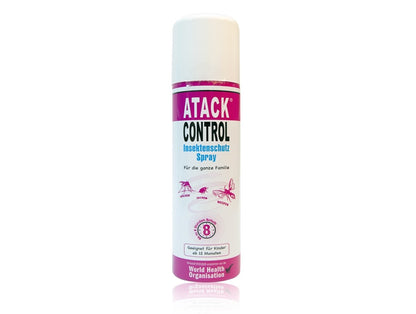 卓營方德國ATACK CONTROL驅蚊護膚噴霧
