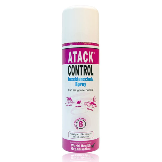卓營方德國ATACK CONTROL驅蚊護膚噴霧