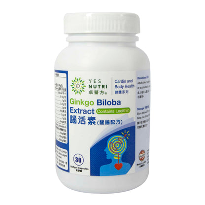 YesNutri Ginkgo Biloba Extract (Plus Lecithin)