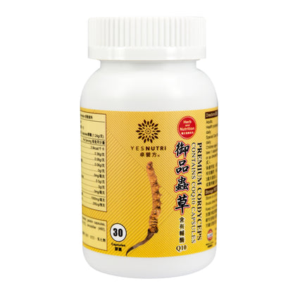 YesNutri Premium Cordyceps with CoQ10